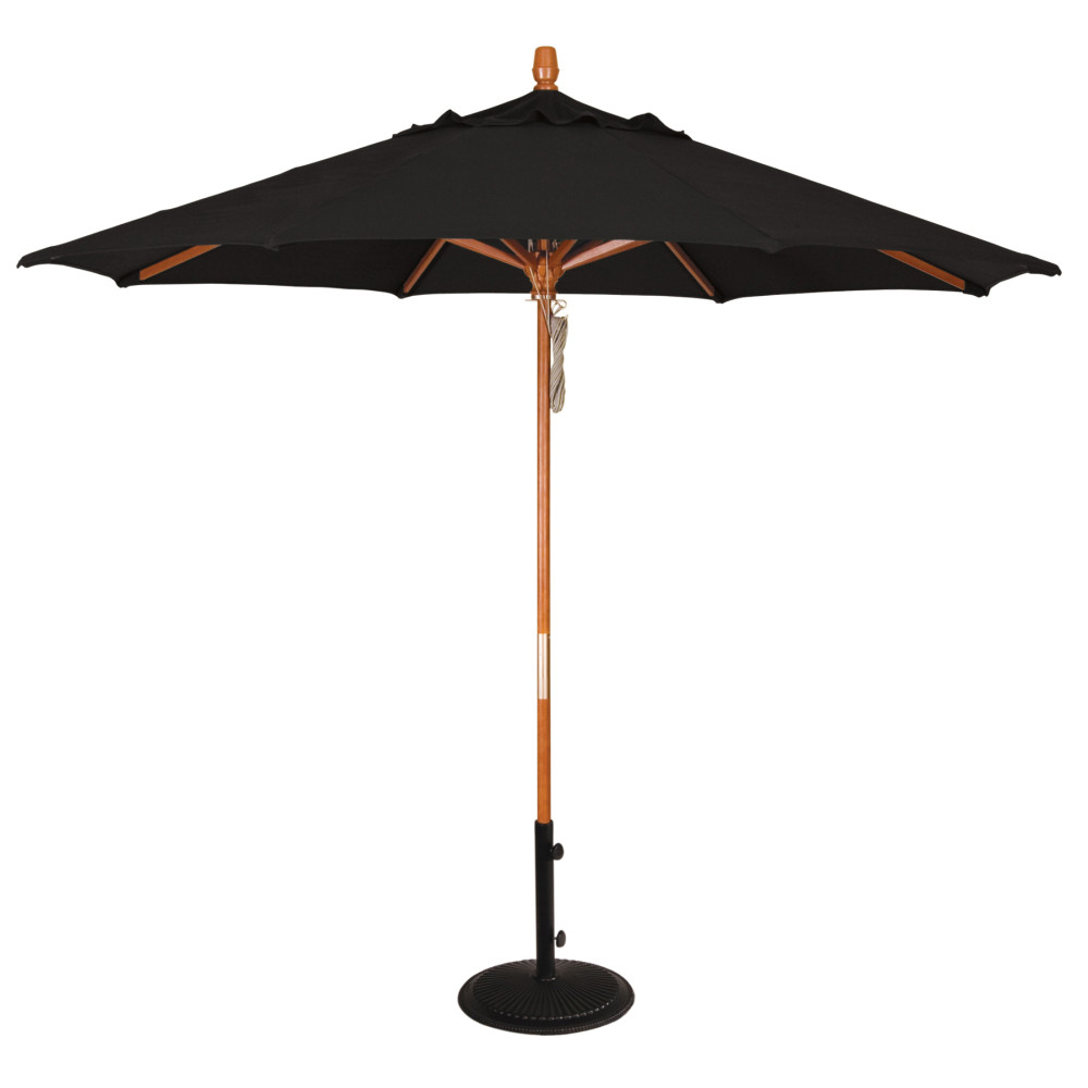 Wood 2024 patio umbrella